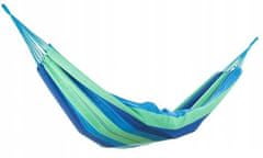 Verk Hamaka függőágy 200 x 80 cm vastag kék csíkokkal