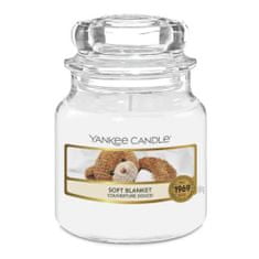 Yankee Candle Gyertya üvegedényben , Puha takaró, 104 g