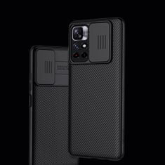 Nillkin CamShield szilikon tok Xiaomi Poco M4 Pro 5G, fekete
