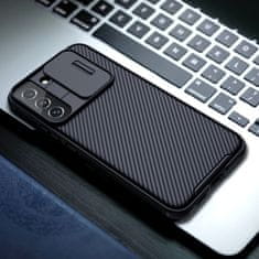 Nillkin CamShield szilikon tok Samsung Galaxy S22, fekete