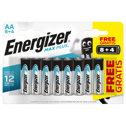Energizer MAX PLUS AA 8+4 db
