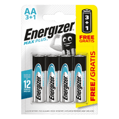 Energizer MAX PLUS AA 3+1db