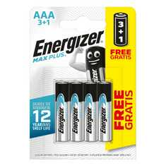 Energizer MAX PLUS AAA 3+1db