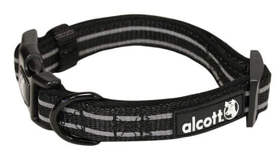 Alcott Fényvisszaverő nyakörv Adventure fekete M méret