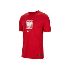 Nike Póló piros L JR Polska Crest