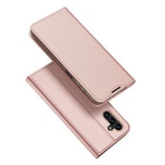 Dux Ducis Skin Pro bőr könyvtok Samsung Galaxy A13 5G, rózsaszín