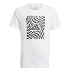 Adidas Póló fehér L Graphic Tshirt 1