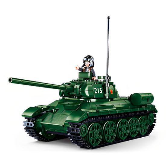 Sluban modell tégla M38-B0982 Tank T34/85