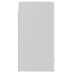 Greatstore magasfényű fehér forgácslap függő szekrény 39,5 x 31 x 60 cm