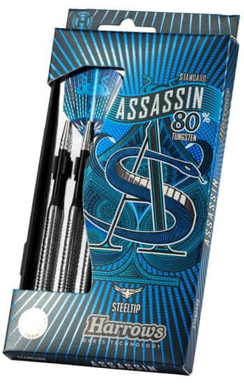 Harrows Assassin 80% steel darts
