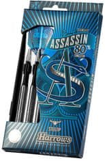 Harrows Assassin 80% steel darts, 18 g
