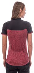 Sensor Női rózsaszín-fekete trikó CYKLO MOTION, rózsaszín/fekete, S