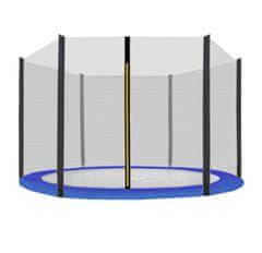Aga Set Védőháló trambulinhoz Fekete 305 cm 6 oszlophoz + rugófedél Kék