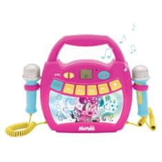 Lexibook Karaoke hangszóró mikrofonnal és világítással Disney Minnie