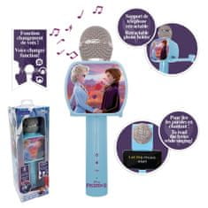 Lexibook Disney Jégvarázs vezeték nélküli karaoke mikrofon beépített hangszóróval és hangváltóval