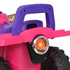 Greatstore rózsaszín/lila gyerek quad hang- és fényeffekttel