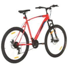 Greatstore 21 sebességes piros mountain bike 29 hüvelykes kerékkel 58 cm