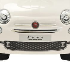 Greatstore fehér ráülős Fiat 500 játékautó