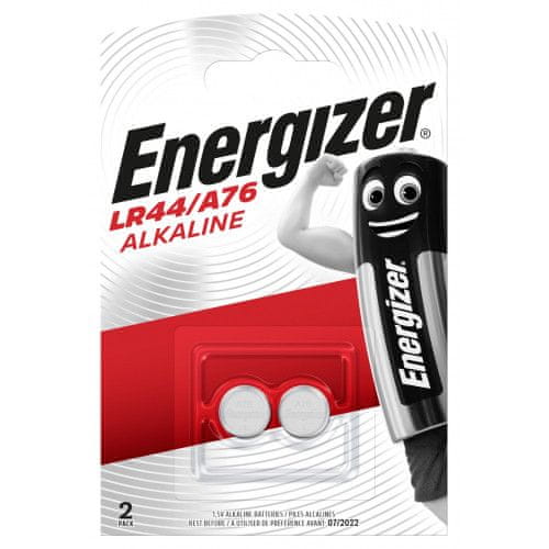 Energizer akkumulátor LR44 / A76 2 db
