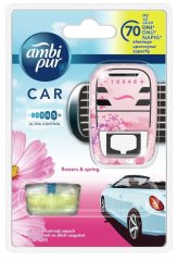 Ambi Pur Car Flowers&Spring csíptetős autóillatosító Kezdőcsomag 7 ml