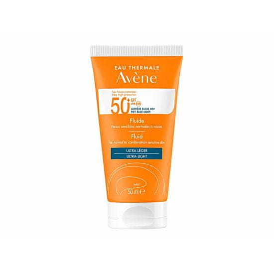 Avéne Könnyű bőrvédő fluid SPF 50+ (Fluid) 50 ml