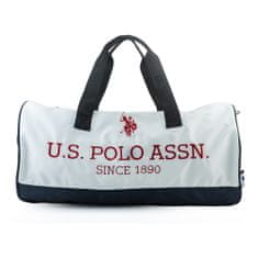 U.S. POLO ASSN. Sporttáska New Bump Round Duffle Bag, fehér