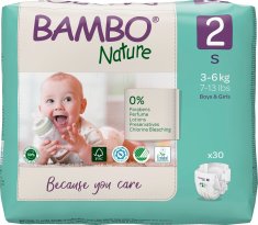 Bambo Nature 2, 30 db 3-6 kg számára