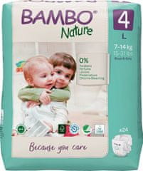 Bambo Nature 4, 24 db 7-14 kg számára