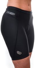 Sensor Női kerékpáros rövidnadrág CYKLO ENTRY, fekete, L