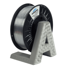 Aurapol PET-G Filament Natúr átlátszó 1 kg 1,75 mm
