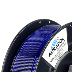 Aurapol PET-G Filament Ultramarine Blue Transparent 1 kg 1,75 mm