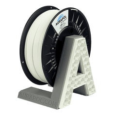 Aurapol PLA 3D Filament White 1 kg 1,75 mm