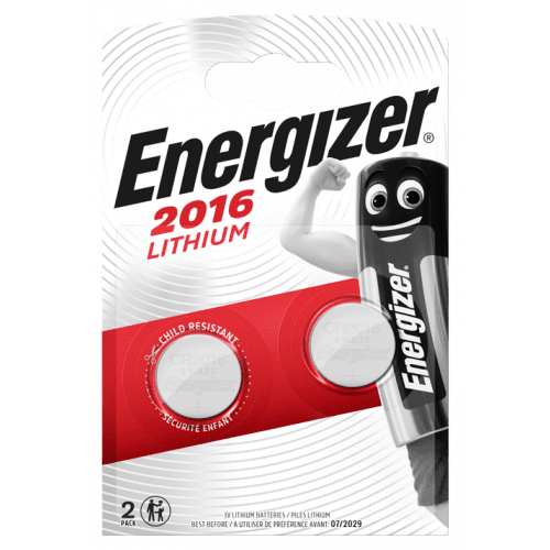 Energizer lítium akkumulátor 3V CR2016 2Db