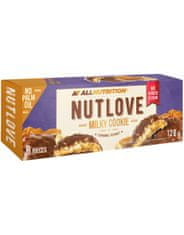 AllNutrition NUTLOVE Milky Cookie 128 g, karamell-földimogyoró