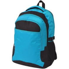 shumee 40 literes iskolai hátizsák fekete és kék
