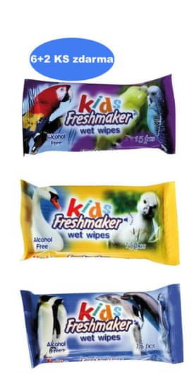 Freshmaker zsebnedves törlőkendők 15 db gyerek (6+2 ingyenes)