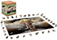 Wooden city Fából készült puzzle Elefánt álmodik 2 az 1-ben, 1010 darab ECO