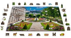 Wooden city Fa puzzle Mirabell palota és salzburgi kastély 2 az 1-ben, 1010 darab ECO