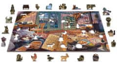 Wooden city Fa puzzle Hangulatos házikó 2 az 1-ben 505 darab ECO