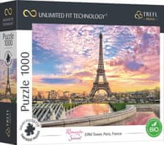 Trefl UFT városkép puzzle: Eiffel-torony, Párizs, Franciaország 1000 darab