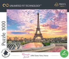 Trefl UFT városkép puzzle: Eiffel-torony, Párizs, Franciaország 1000 darab