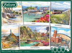 Falcon Puzzle Üdvözöljük Walesben 1000 darab