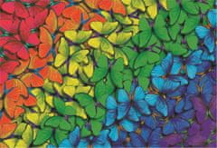 Trefl Wood Craft Origin puzzle Rainbow pillangók 501 db