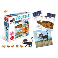 Granna 4 puzzle - macska