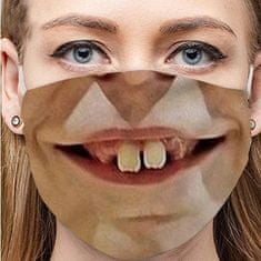 ALI 02N Fun arcmaszk 3D print - fogak