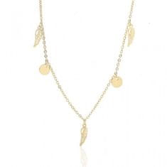 Xuping Jewelry NST1193 Női sebészeti acél aranyozott nyaklánc