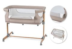 MoMi Babaágy SMART BED 4in1, bézs