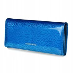 Alessandro Paoli G56 Női bőr pénztárca kék