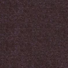Vidaxl barna bordás kiállítási szőnyeg 1,2 x 15 m 287675