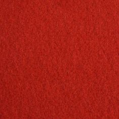 shumee piros sima felületű kiállítási szőnyeg 1,2 x 12 m